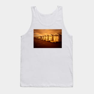 Sunset Beach Huts Tank Top